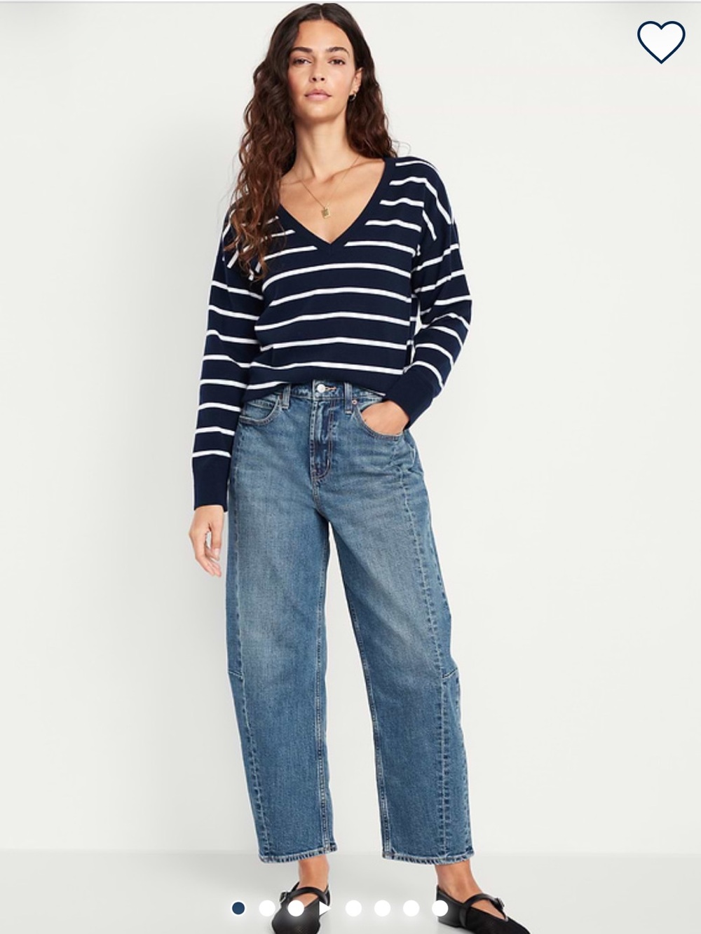 Old Navy Barrel Jeans | 6